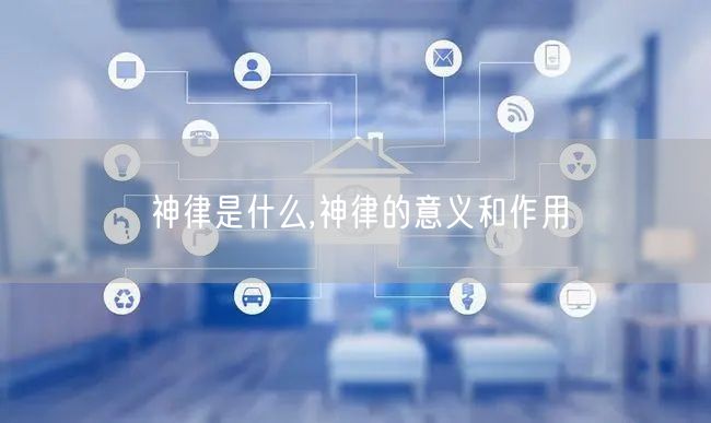 神律是什么,神律的意义和作用
