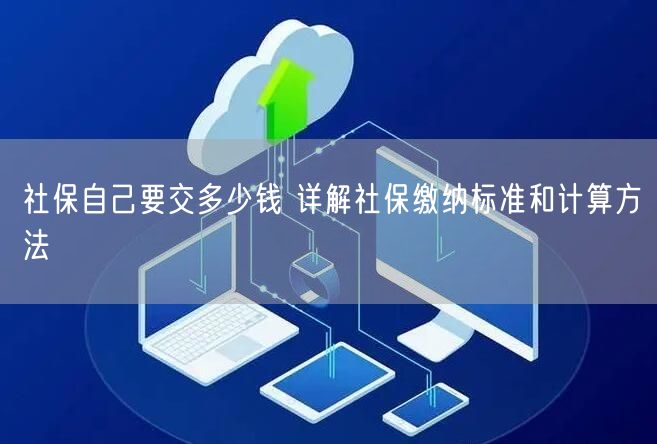 社保自己要交多少钱 详解社保缴纳标准和计算方法