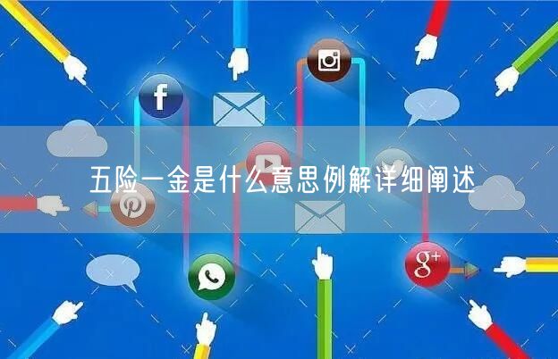 五险一金是什么意思例解详细阐述