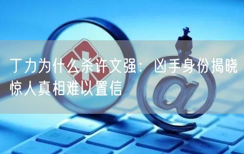 丁力为什么杀许文强：凶手身份揭晓惊人真相难以置信