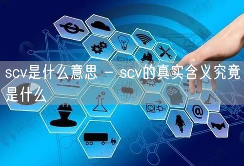 scv是什么意思 - scv的真实含义究竟是什么