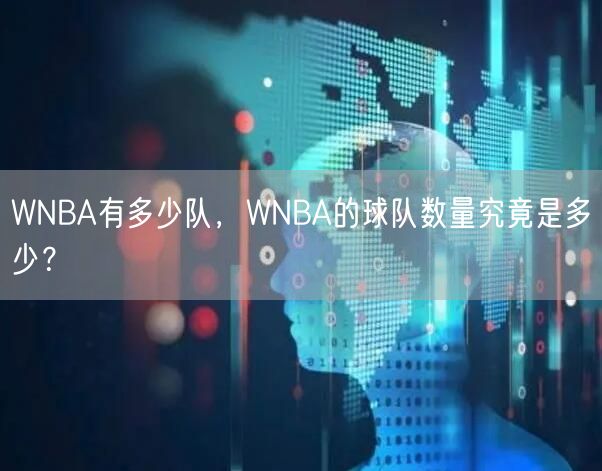 WNBA有多少队，WNBA的球队数量究竟是多少？