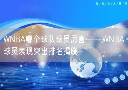 WNBA哪个球队球员厉害——WNBA球员表现突出排名揭晓