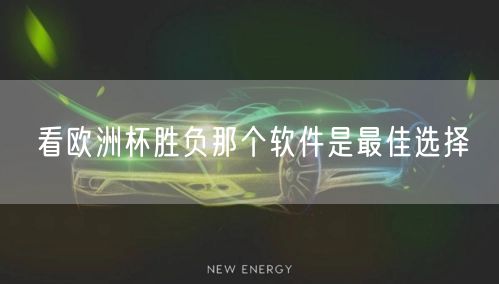 看欧洲杯胜负那个软件是最佳选择