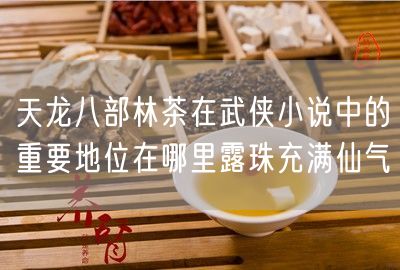 天龙八部林茶在武侠小说中的重要地位在哪里露珠充满仙气