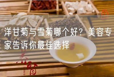 洋甘菊与雪菊哪个好？美容专家告诉你最佳选择