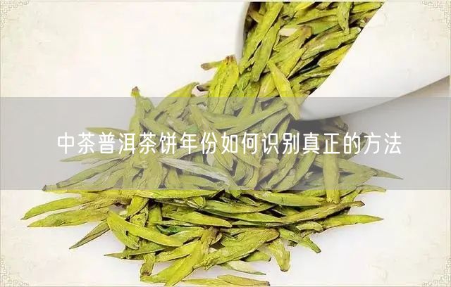 中茶普洱茶饼年份如何识别真正的方法