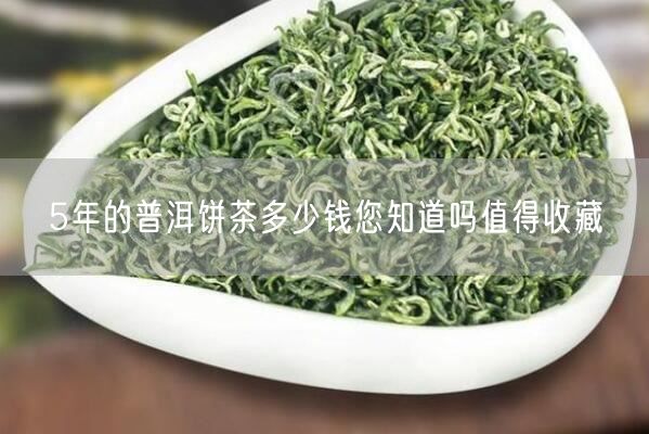 5年的普洱饼茶多少钱您知道吗值得收藏