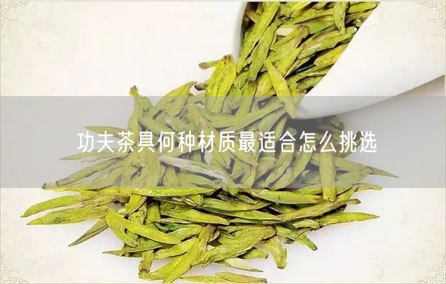 功夫茶具何种材质最适合怎么挑选