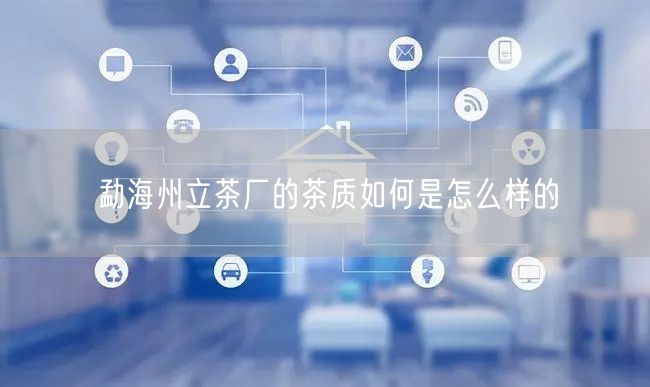 勐海州立茶厂的茶质如何是怎么样的