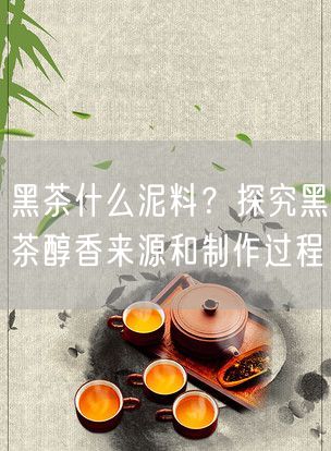 黑茶什么泥料？探究黑茶醇香来源和制作过程