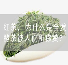 红茶，为什么是全发酵茶被人们所称赞？