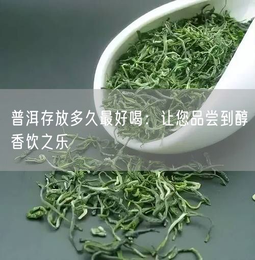 普洱存放多久最好喝：让您品尝到醇香饮之乐