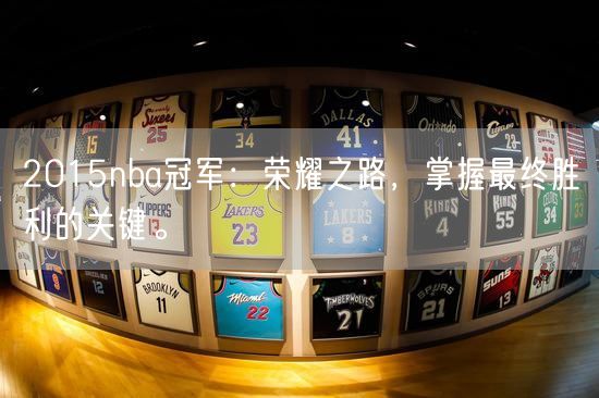 2015nba冠军：荣耀之路，掌握最终胜利的关键。