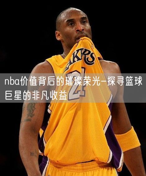 nba价值背后的璀璨荣光-探寻篮球巨星的非凡收益