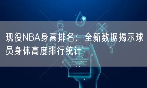 现役NBA身高排名：全新数据揭示球员身体高度排行统计