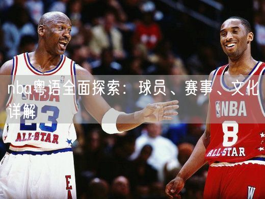 nba粤语全面探索：球员、赛事、文化详解