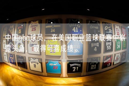 中国nba球员，在美国职业篮球联赛中崭露头角，取得可喜成绩。