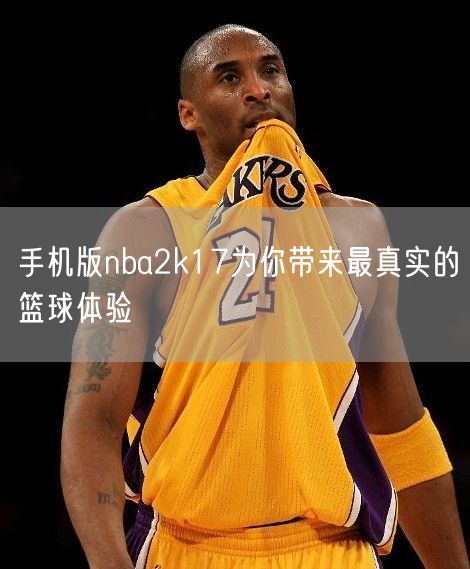 手机版nba2k17为你带来最真实的篮球体验