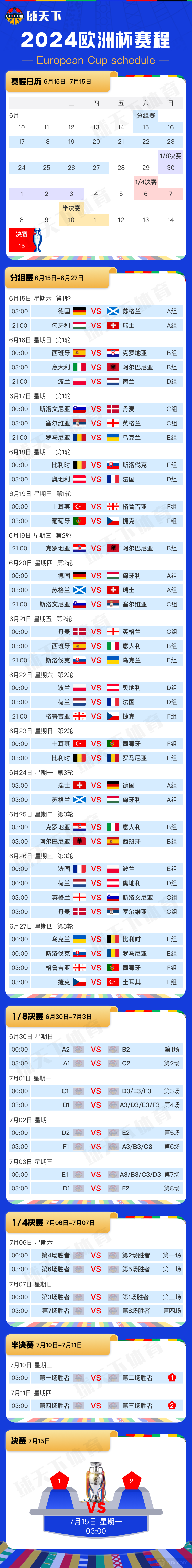 2024年欧洲杯半决赛时间-决赛欧洲杯时间