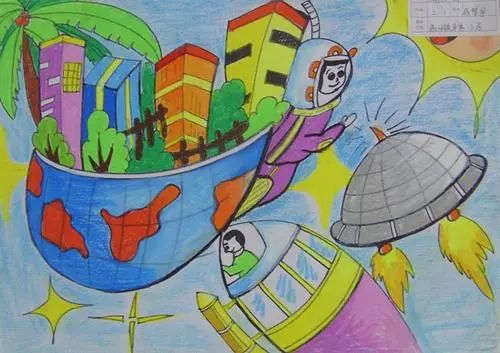 小学生科技手抄报获奖作品-一等奖科技手抄报