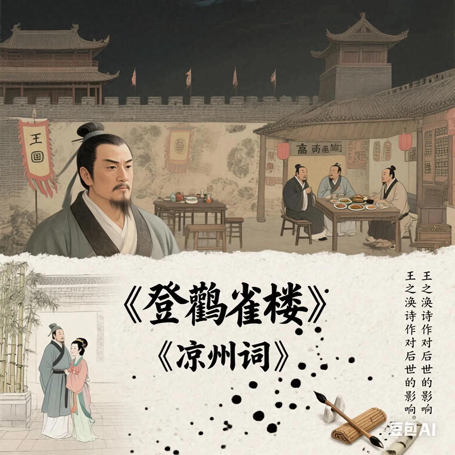 凉州词王之涣表达情感-表达情感王之涣凉州词的诗句